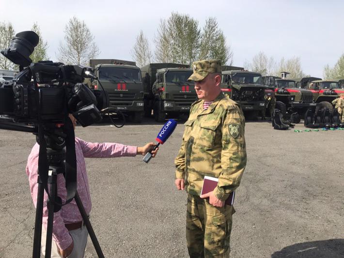 Команда Росгвардии готовится к выступлению на Военном ралли – 2019 в Туве