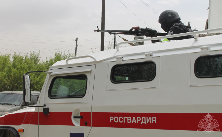 Росгвардия приняла участие в антитеррористическом учении оперативного штаба в Республике Тыва 
