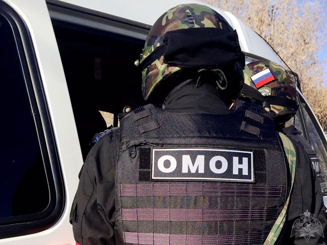 ОМОН Росгвардии Тувы принял участие в акции «Нетрезвый водитель»