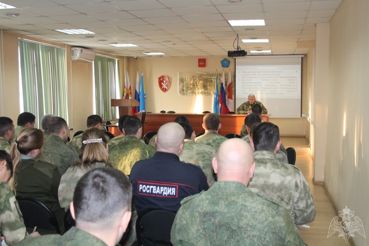 В Туве Росгвардия приступила к зимнему периоду обучения