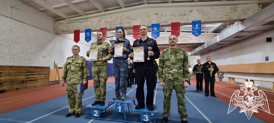Спортсмены из Тувы стали победителями чемпионата Сибирского округа Росгвардии по служебному двоеборью