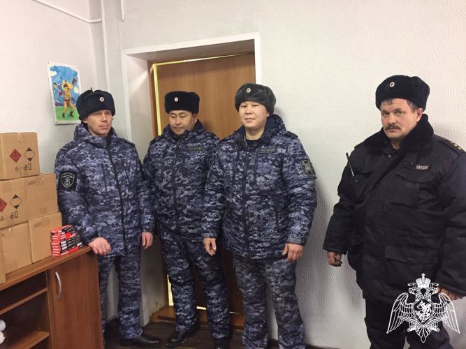 Росгвардейцы поддержали участников СВО