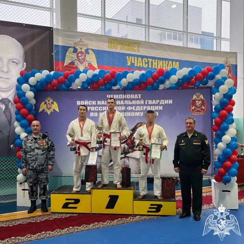 Боец СОБР «Эзир» стал призёром чемпионата Росгвардии по рукопашному бою
