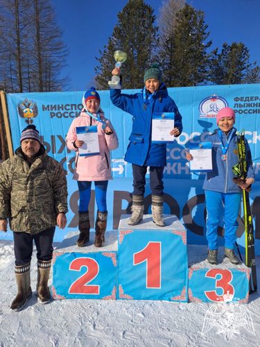 Росгвардейцы в числе лучших лыжников Тувы