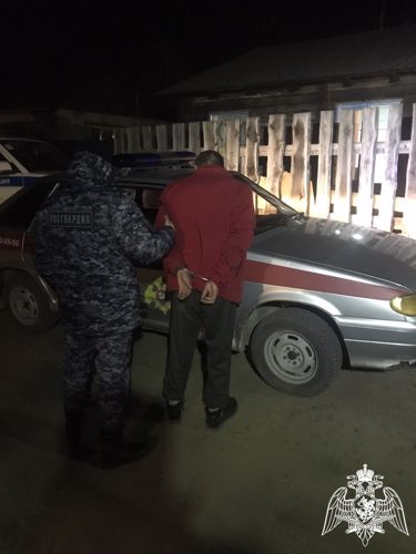 Росгвардейцы задержали подозреваемого в убийстве в Туве