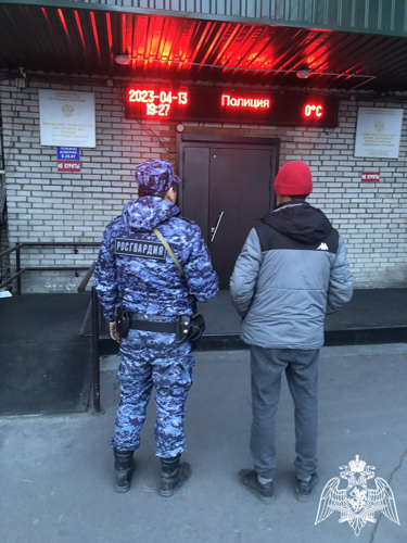 Росгвардейцы задержали подозреваемого в краже  в Туве