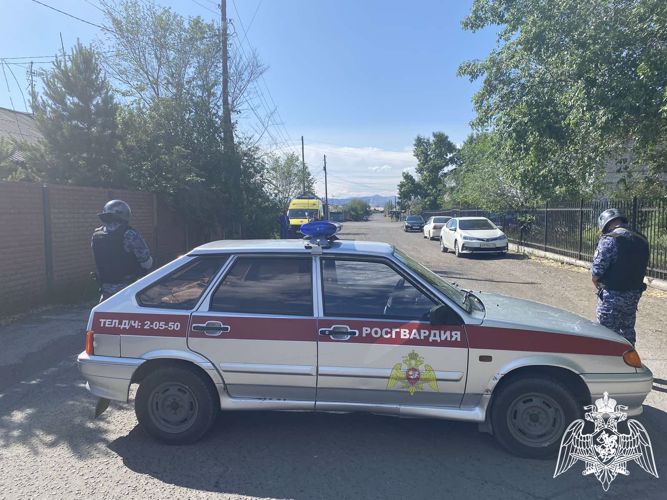 Росгвардейцы приняли участие в совместных учебных тренировках с судебными приставами в Туве