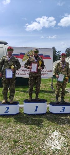 Росгвардейцы Тувы в составе сборной команды Сибирского округа выиграли чемпионат Росгвардии по стрельбе