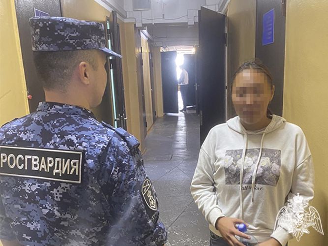 Росгвардейцы задержали кызылчанку, подозреваемую в краже телефона