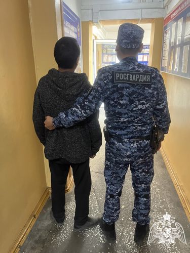 Находящийся в федеральном розыске мужчина задержан росгвардейцами в Туве