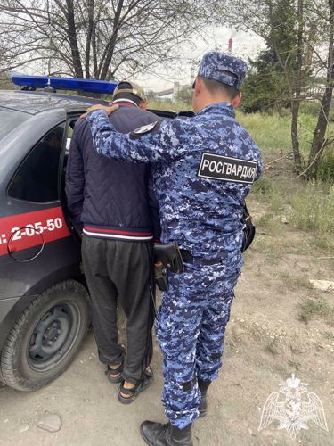 Росгвардейцы задержали подозреваемого в хищении чужого имущества в Туве