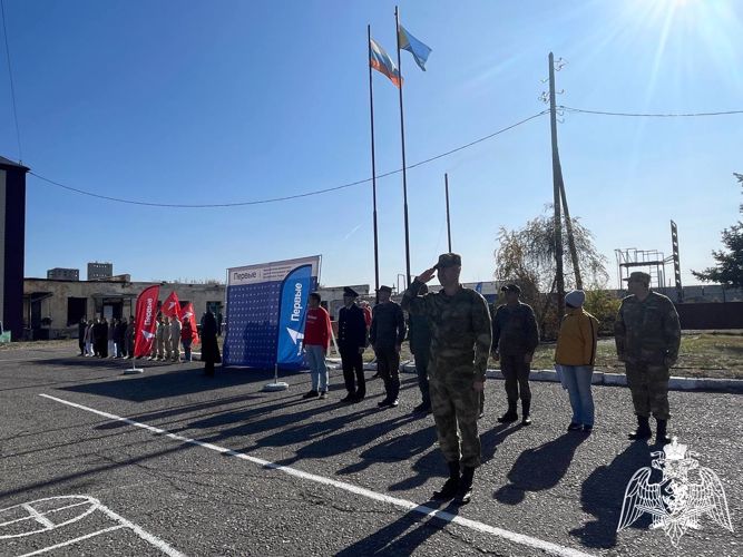 Росгвардия Тувы выступила соорганизатором в военно-спортивной игре «Зарница» 