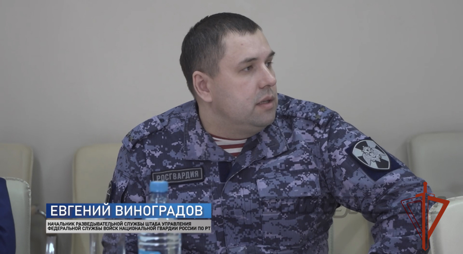 Офицер Росгвардии принял участие в профилактическом совещании Министерства образования Республики Тыва