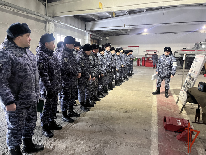Росгвардейцы приступили к зимнему периоду подготовки