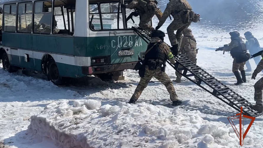 Тактико-специальное учение Росгвардии завершилось в Республике Тыва