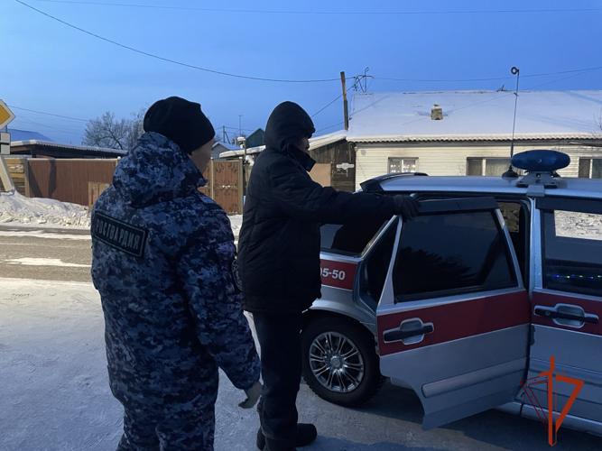 Росгвардейцы разыскали находящегося в розыске жителя Тувы