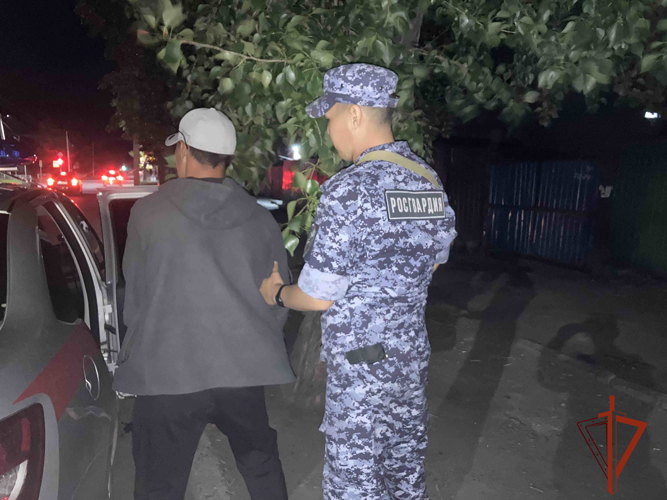 Росгвардейцы задержали укравшего мотоцикл жителя Тувы