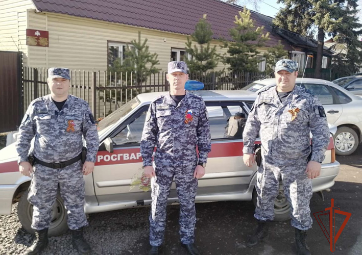 Туранские росгвардейцы присоединились к акции «Георгиевская ленточка» 