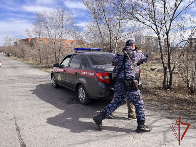 Кызылские росгвардейцы задержали вора, укравшего дорогую технику 