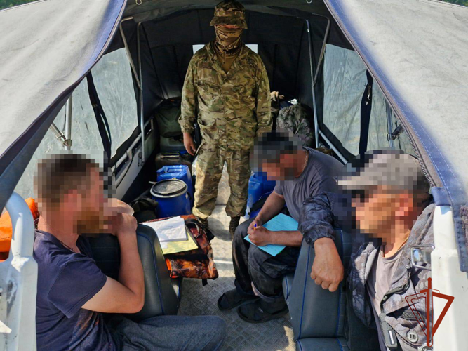 В Туве при поддержке спецназа Росгвардии инспекторами Росрыболовства выявлены факты нарушения правил