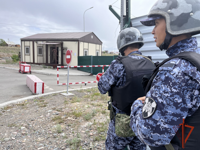 Росгвардия приняла участие в межведомственных учениях в Тыве