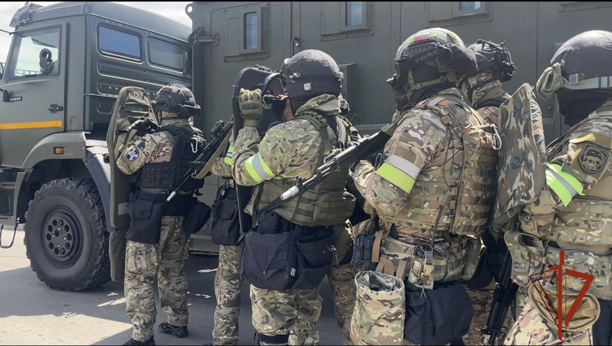 Росгвардия приняла участие в межведомственных учениях в Тыве