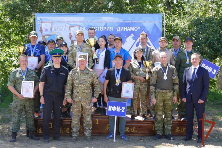 Спортсмены Росгвардии стали триумфаторами Чемпионата тувинского регионального общества «Динамо» по служебному двоеборью