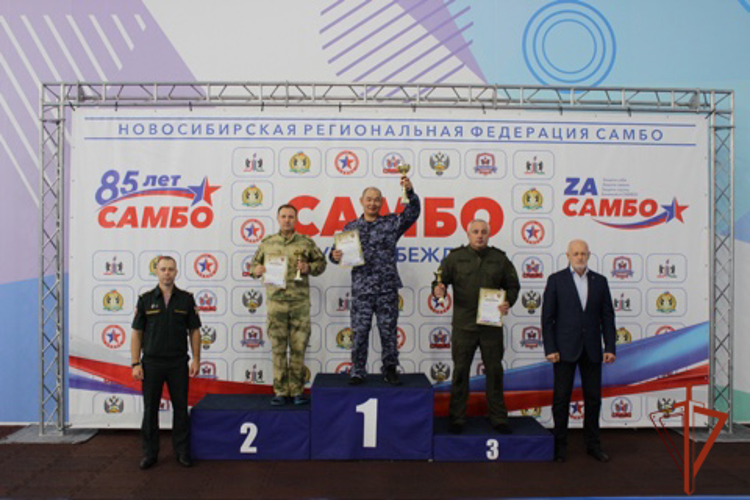 Команда Росгвардии Тувы выиграла чемпионат Сибирского округа по самбо
