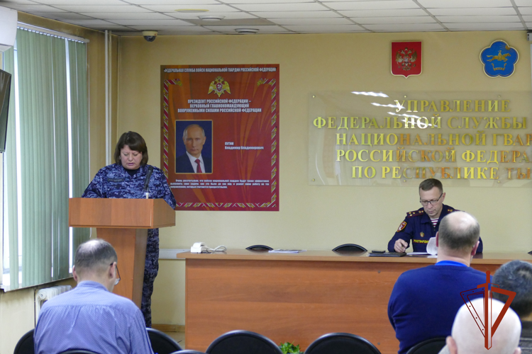Отделение госконтроля Росгвардии подвело итоги контрольно-надзорной деятельности в Туве за 2024 год