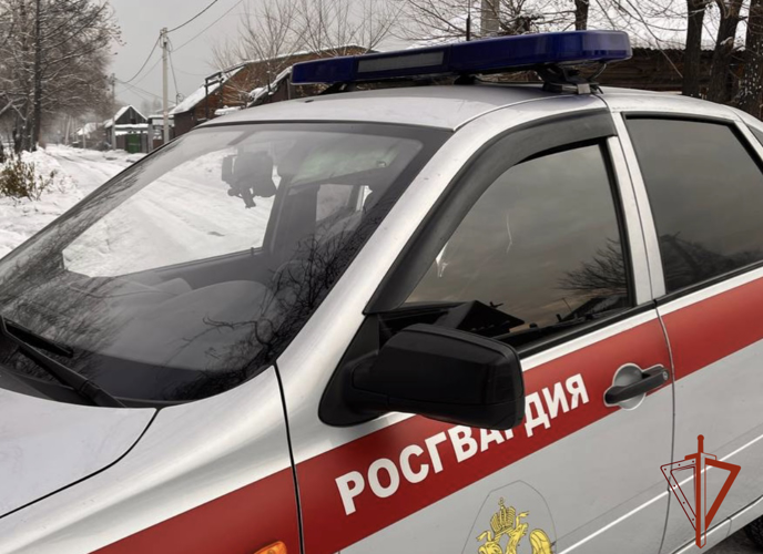 Росгвардейцы задержали уклонявшегося от ограничения лишения свободы гражданина в г. Кызыле