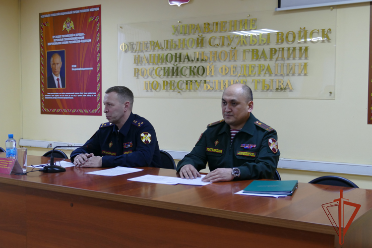В Управлении Росгвардии по Республике Тыва состоялась встреча взаимодействующих структур в природоохранной деятельности