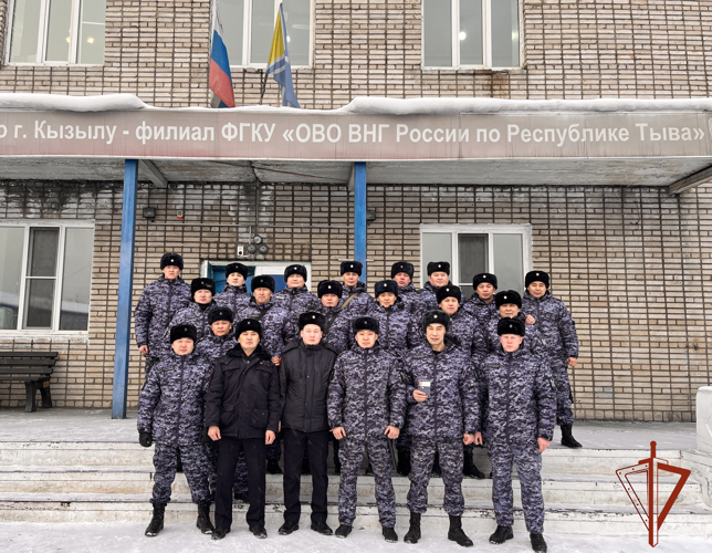 Росгвардейцы выявили самый лучший взвод ОВО по результатам прошлого года