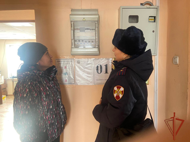 Росгвардия проводит категорирование объектов в Овюрском районе Тувы