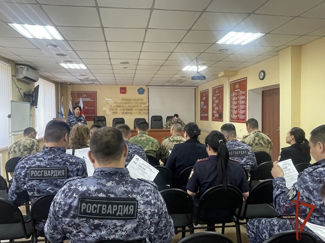 Подразделения Росгвардии Тувы приняли участие в международной акции «Диктант Победы»