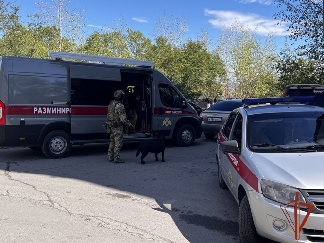 В Кызыле прошли межведомственные антитеррористические учения с участием Росгвардии