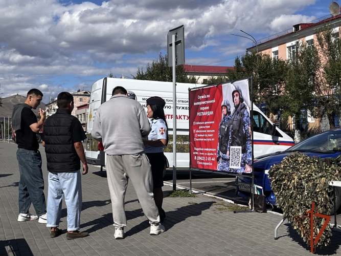 Росгвардия  приняла участие в военно-историческом форуме Тувы 