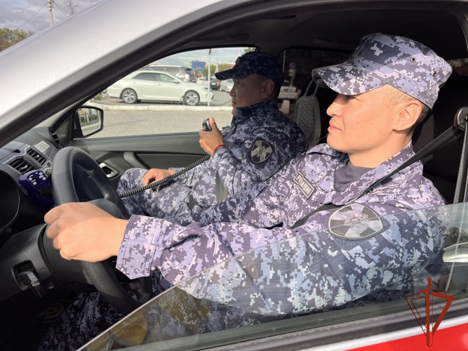 В Кызыле Росгвардией задержан находящийся в розыске житель Тувы 