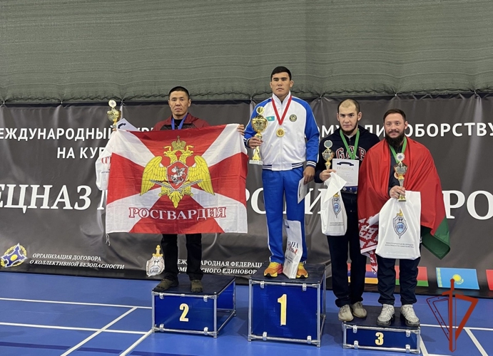 Спортсмены из Росгвардии Тувы стали призёрами международного турнира по комплексному единоборству