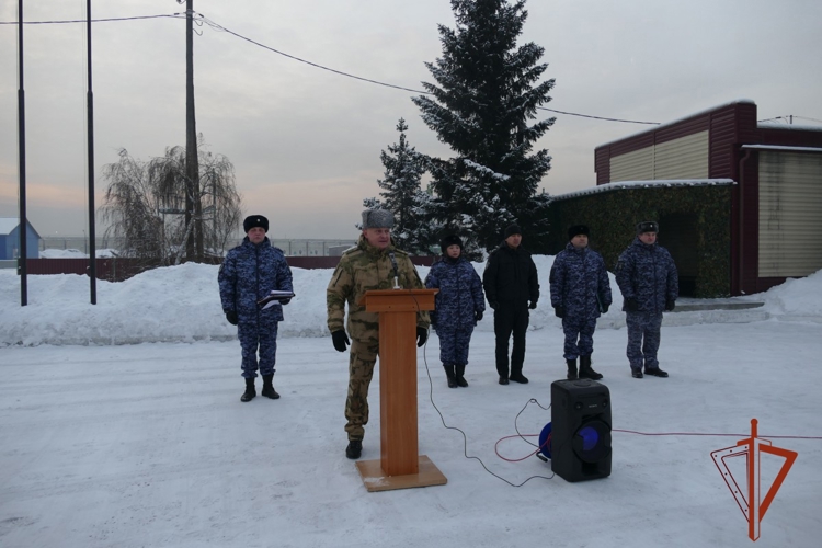 В Туве росгвардейцы приступили к зимнему периоду подготовки