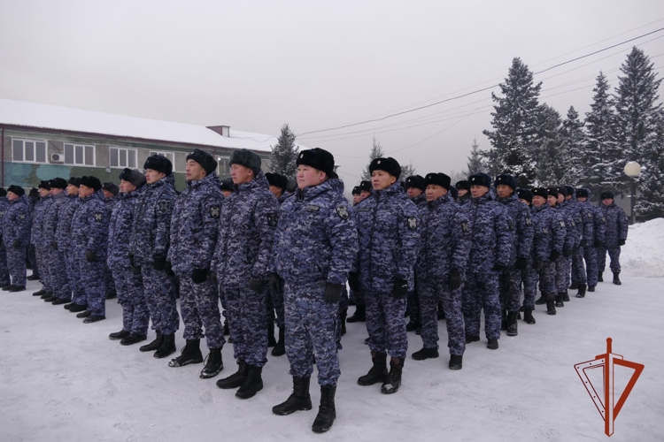 В Туве росгвардейцы приступили к зимнему периоду подготовки
