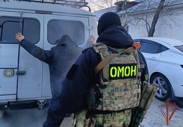 При силовой поддержке ОМОН «Адыг» Росгвардии выявлен факт незаконного оборота наркотических средств