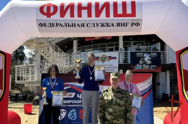 Спортсмены из Тувы успешно выступили на чемпионате Сибирского округа Росгвардии по легкоатлетическому кроссу и служебному биатлону