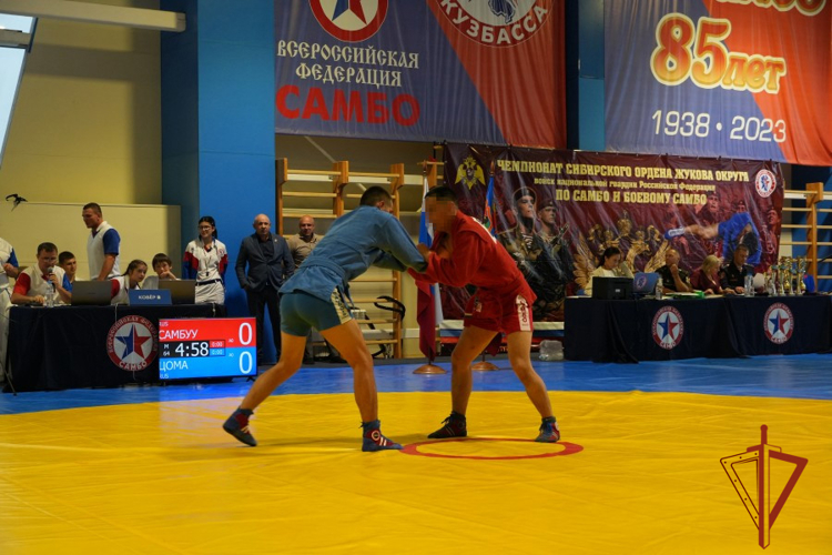 Спортсмены из Тувы стали серебряными призёрами чемпионата Сибирского округа Росгвардии по самбо и боевому самбо