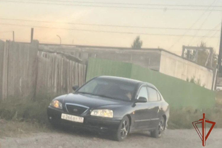 В Туве росгвардейцы задержали угнавшего чужой автомобиль мужчину