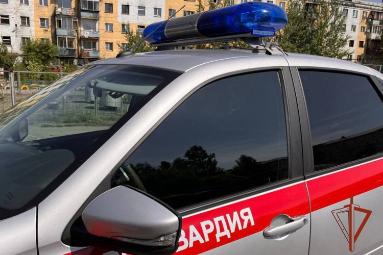 В Туве экипаж Росгвардии задержал совершившую кражу женщину