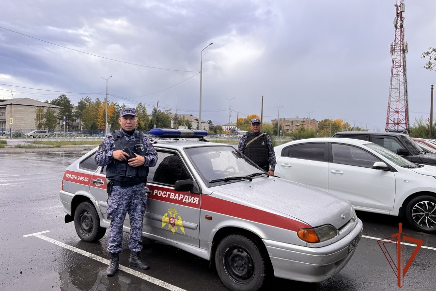 Росгвардия обеспечила безопасность граждан в дни выборов в Туве